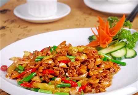 爆炒河蚌肉的家常做法竅門(mén)