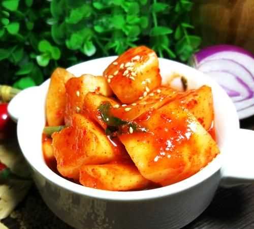 韓國的黃蘿卜怎么做的