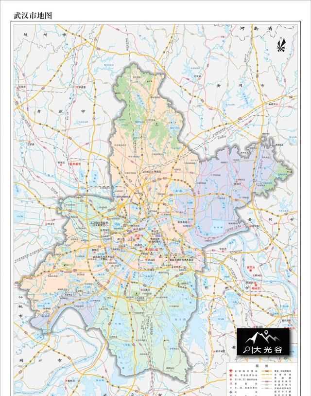 武漢主城區(qū)是哪幾個(gè)區(qū)，武漢市有哪幾個(gè)區(qū)組成？圖3