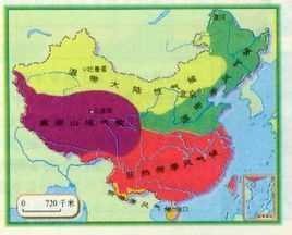 中國(guó)的四大季風(fēng)區(qū)