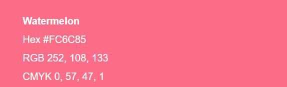 粉色分類，粉色分類及顏色示意圖？圖1