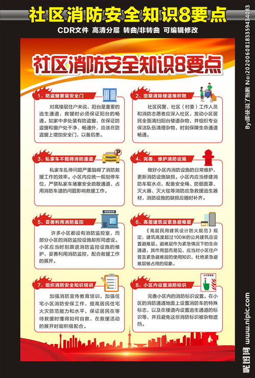 社區(qū)消防安全知識(shí)12條