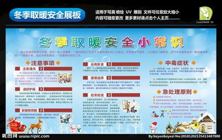 冬季取暖安全知識(shí)藝術(shù)字