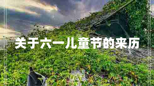 關(guān)于六一兒童節(jié)的來歷