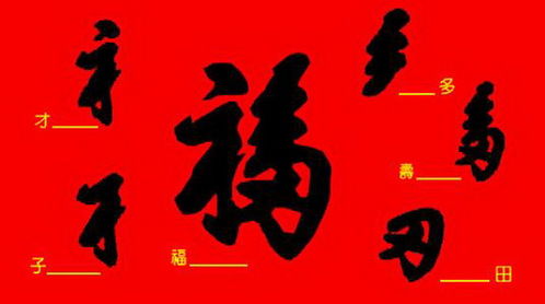 天下第一福的福字講解,天下第一福不能亂掛,天下第一福掛的方位及意義