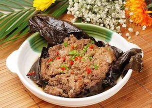 荷葉粉蒸肉的荷葉怎么處理,荷葉粉蒸肉的故事,荷葉粉蒸肉的做法