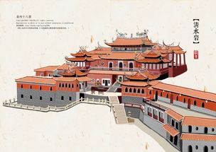 泉州十八景簡筆畫,泉州十八景作文,泉州十八景