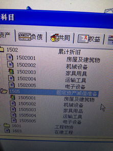 折舊,累計,會計科目
