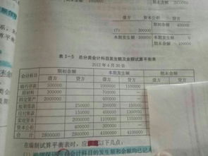 會(huì)計(jì)科目發(fā)生額及余額表