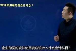 購買的軟件入會計科目