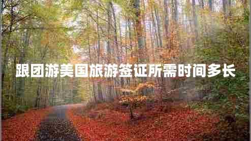跟團游美國旅游簽證所需時間多長