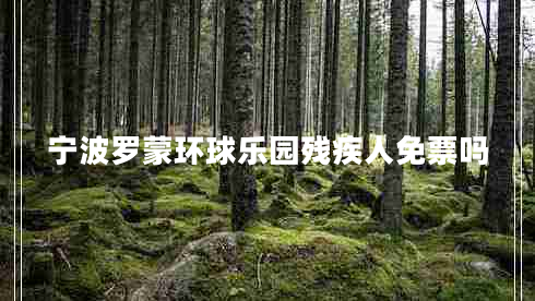 寧波羅蒙環(huán)球樂園殘疾人免票嗎