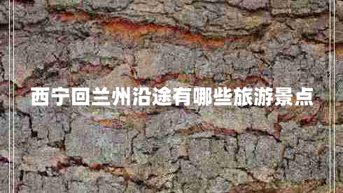 西寧回蘭州沿途有哪些旅游景點(diǎn) 西寧回蘭州沿途有哪些旅游景點(diǎn)