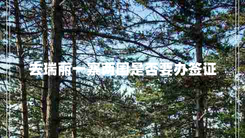 去瑞麗一寨兩國是否要辦簽證