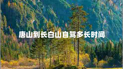 唐山到長白山自駕多長時間