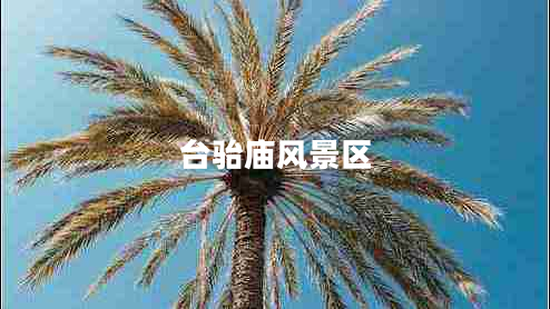 臺駘廟風(fēng)景區(qū)
