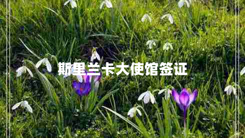 斯里蘭卡大使館簽證