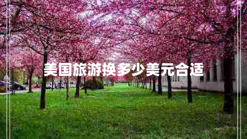 美國旅游換多少美元合適