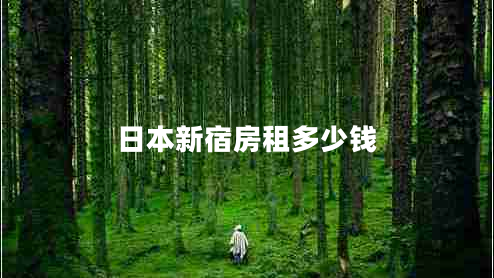 日本新宿房租多少錢(qián)