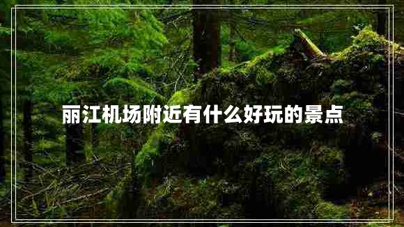 麗江機(jī)場(chǎng)附近有什么好玩的景點(diǎn)