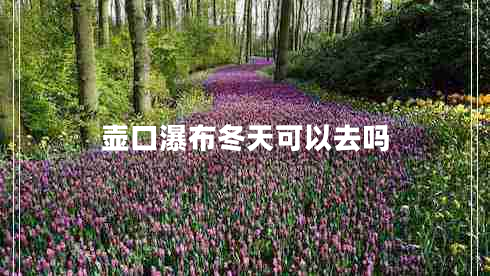 壺口瀑布冬天可以去嗎