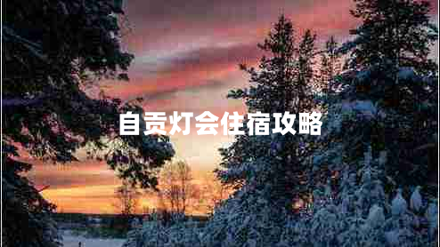 自貢燈會(huì)住宿攻略 自貢燈會(huì)住宿攻略