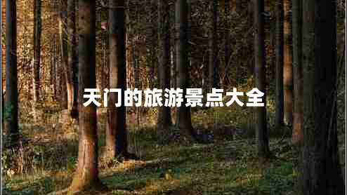 天門的旅游景點(diǎn)大全