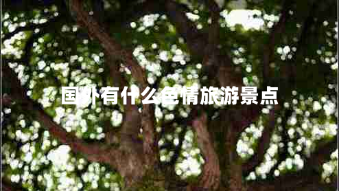 國外有什么色情旅游景點