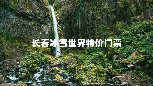 長春冰雪世界特價(jià)門票