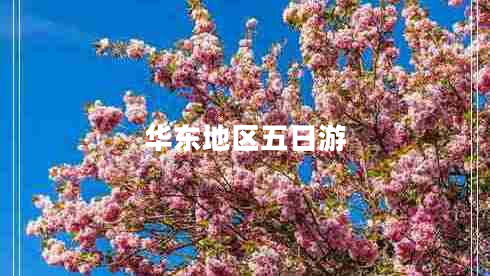 華東地區(qū)五日游