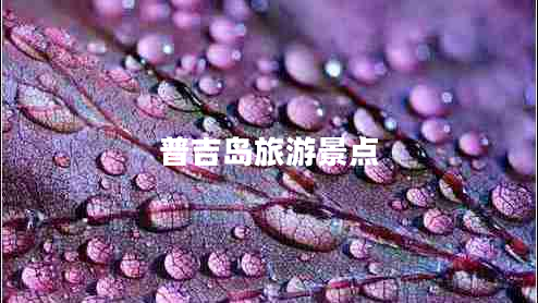 普吉島旅游景點