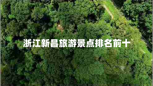 浙江新昌旅游景點排名前十 浙江新昌旅游景點排名前十