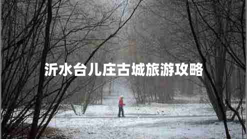 沂水臺(tái)兒莊古城旅游攻略 沂水臺(tái)兒莊古城旅游攻略