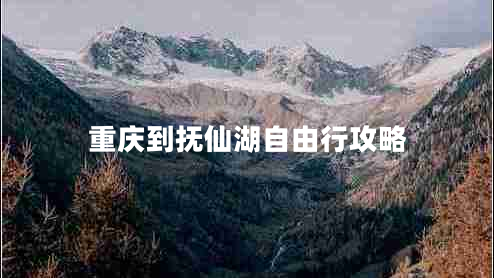 重慶到撫仙湖自由行攻略