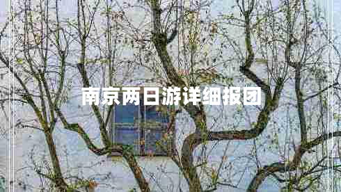南京兩日游詳細報團 南京兩日游詳細報團