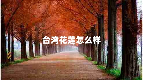 臺(tái)灣花蓮怎么樣 臺(tái)灣花蓮怎么樣