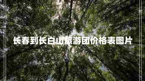 長春到長白山旅游團(tuán)價(jià)格表圖片
