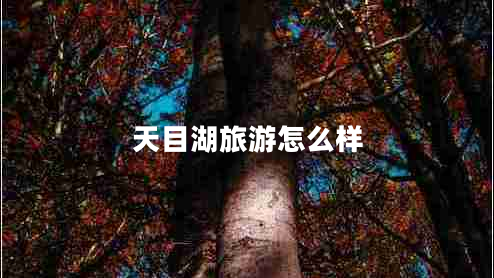 天目湖旅游怎么樣