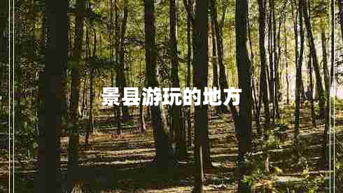 景縣游玩的地方