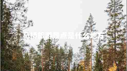 馬橋旅游景點是什么地方