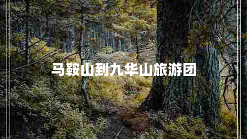 馬鞍山到九華山旅游團(tuán)