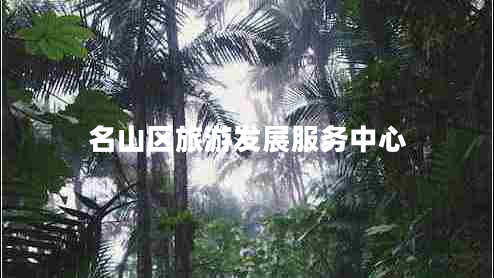 名山區(qū)旅游發(fā)展服務(wù)中心 名山區(qū)旅游發(fā)展服務(wù)中心