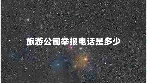 旅游公司舉報(bào)電話是多少