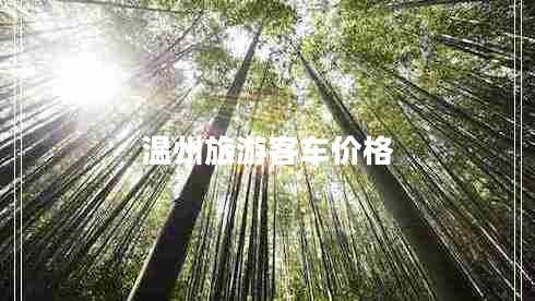 溫州旅游客車價格