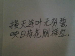 與澈有關的古詩句