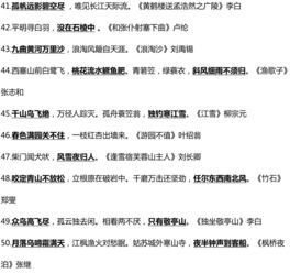 小升初古詩專項(xiàng)訓(xùn)練的答案,小學(xué)古詩專項(xiàng)訓(xùn)練題,六年級(jí)古詩專項(xiàng)訓(xùn)練及答案