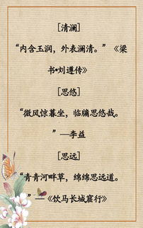 古詩句取店鋪名字