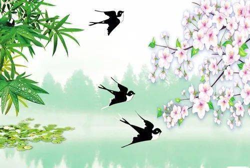 關(guān)于夏天燕子的詩句6
