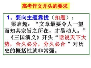 作文開頭技巧ppt免費(fèi)