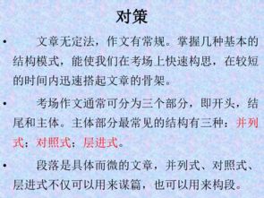 關于議論文橫向展開的寫作技巧(議論文分層展開的要義與練習)